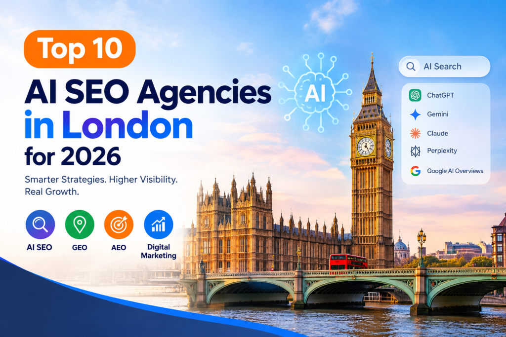 Top 10 AI SEO Agencies in London for 2026