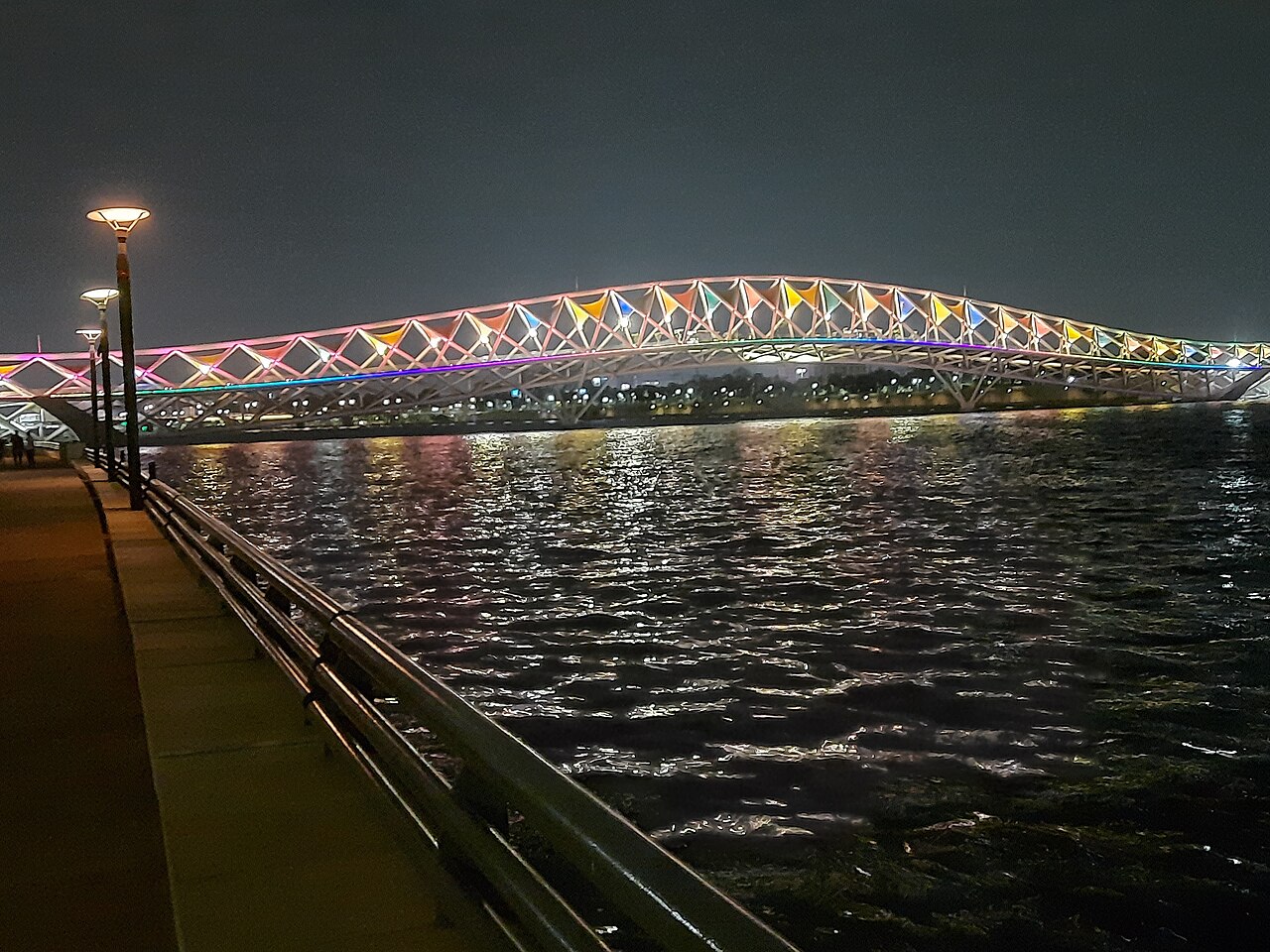 Sabarmati Riverfront and Atal Bridge, Ahmedabad
